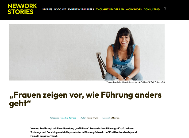 New Work Artikel Role Model Female Leadership